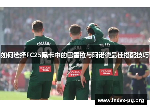 如何选择FC25黑卡中的巴雷拉与阿诺德最佳搭配技巧 如何选择FC25黑卡中的巴雷拉与阿诺德最佳搭配技巧