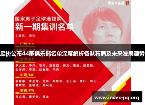 足协公布44家俱乐部名单深度解析各队布局及未来发展趋势 足协公布44家俱乐部名单深度解析各队布局及未来发展趋势